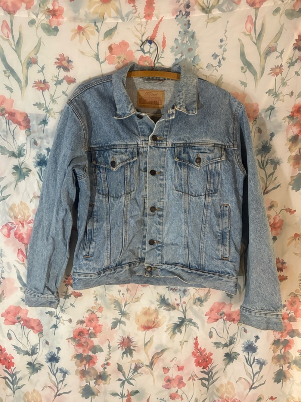 Vintage Classic Light Blue Denim Jacket - Men
